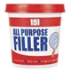 151 All Purpose Filler White 600G Smooth Ready Mixed Interior Exterior Use Wood Wall