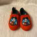 Disney Shoes | Disney Mickey Mouse Slippers Youth Size 9/10 Slip On Red Shoes | Color: Red | Size: 9b