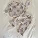 Disney Matching Sets | Disney Baby Mickey Mouse Neutral Faux Sherpa Set 3-6 Months | Color: Brown/Cream | Size: 3-6mb