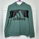 Adidas Shirts & Tops | Adidas Hoodie Size L (14/16) Boys | Color: Black/Green | Size: Lb