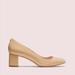 Kate Spade Shoes | Kate Spade Kylah Patent Leather Block Heel Pumps | Color: Tan | Size: 9.5