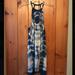 American Eagle Outfitters Dresses | American Eagle Tie Dye Halter Dress | Color: Blue/White | Size: S