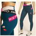 Nike Pants & Jumpsuits | Deadstock Nike One Lux Icon Clash 7/8 Running Tights Size Small | Color: Blue/Pink | Size: S