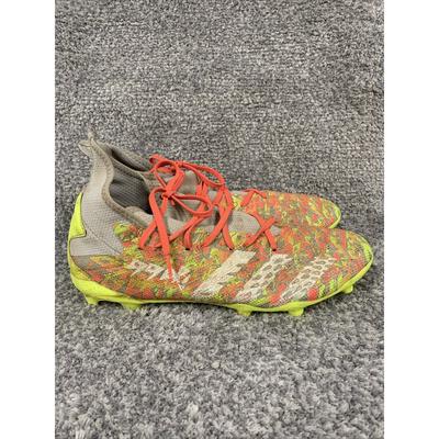 Adidas Shoes | Adidas Predator Soccer Cleats Mens 12 Freak .3 Fg Neon Fy6531 Sport Shoes | Color: Orange/Yellow | Size: 12