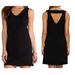 Anthropologie Dresses | Anthropologie Bailey 44, Black V-Neck Shift Dress, Cut Out In Back, Size Large | Color: Black | Size: L