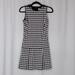 Michael Kors Dresses | Michael Kors Houndstooth Primt Drop Waist Dress Size 0 | Color: Black/White | Size: 0