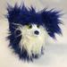 Disney Toys | Disney Junior Jr Vampirina Blue White Fuzzy Wolfie 9" Dog Stuffed Animal Toy Plu | Color: Blue/White | Size: Osg