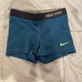 Nike Shorts | Blue Nike Pro Spandex Shorts | Color: Blue | Size: S