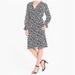 J. Crew Dresses | J.Crew Mercantile Drapey Dress Womens Extra Small Black White Blossom | Color: Black/White | Size: Xs