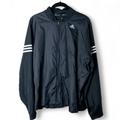 Adidas Jackets & Coats | Adidas - Black Full Zip Running “Response” Jacket Shell - Sz. Xl | Color: Black/White | Size: Xl