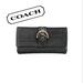 Coach Bags | Authentic Black Coach Logo Wallet / Billfold | Color: Black | Size: Os