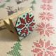 Snowflake stamp, Christmas stamp, Christmas tag stamp, Christmas label stamp, Christmas Jumper design,
