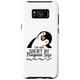 Hülle für Galaxy S8+ Lustiger niedlicher Pinguin in I'm Not Short I'm Penguin Size