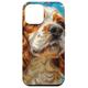 Hülle für iPhone 15 Pro Max Van Gogh Stil Gänseblümchen Cavalier King Charles Spaniel