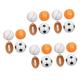 BESTonZON 20 Pcs Inflatable Beach Ball Inflatable Toys Bouncy Toy Ornament Soccer Ball Blow up Baseball Beach Pool Ball Soccer Toys Inflatable Basketball Sports Football Toy Ball Child