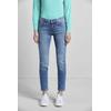 5-Pocket-Jeans BUGATTI, Damen, Gr. 44, Normalgrößen, blau (hellblau), 81% Baumwolle, 9% Polyester, 6% Elastomultiester, 4% Elasthan, Jeans, mit Flexcity-Stretch