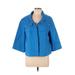 Anne Klein Jacket: Blue Jackets & Outerwear - Women's Size Large