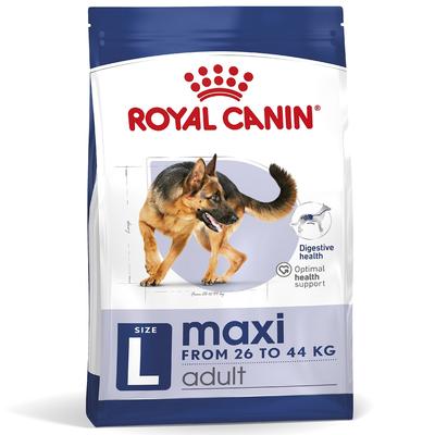 15kg Royal Canin Maxi Adult Geflügel, Rind und Schwein Hundefutter trocken