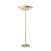 SONNEMAN Shells 60.25" LED Floor Lamp Metal in Yellow | 60.25 H x 24 W x 24 D in | Wayfair 3545.14