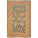 Blue/Brown 66 x 42 x 0.2 in Indoor Area Rug - Alcott Hill® Weslaco Oriental Hand Knotted Brown/Blue Area Rug | 66 H x 42 W x 0.2 D in | Wayfair