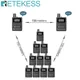 RETEKESS TT105 2 4 GHz Zwei-Weg Tragbare Wireless Tour Guide 2 Sender + 10 Empfänger Travel Training