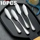 6pcs Stainless Steel Butter Knife Cheese Dessert Jam Knifes Cream Bread Cutter Kitchen Tools Knives