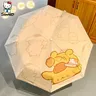 Sanrio Regenschirm Cartoon Anime Pom Pom Purin Sommer Sonne Regenschirm UV Regenschirm Sonnenschirm