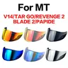 MT-V-14 casco scudo per casco moto MT solo per modello RAPID RAPID PRO BLADE 2 SV REVENGE 2 scudo