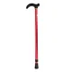 Trekking Pole Ergonomic Handle Walking Stick for Women Men Adjustable Length Stable Anti-skid Crutch