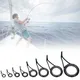 8 Size Fishing Accessories Repair Kit Set Wire Loop Eye Guide Fishing Pole Circle Ring Fishing Rod