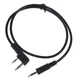 K-Type Headset Connector Plug to 3.5mm Speaker Cable Cord for TK-240 Radio