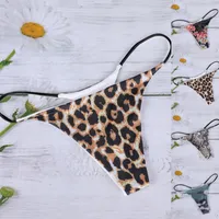 Sexy Frauen Leopard Bikini Bottoms Tanga G-string Bademode Weiblichen Badeanzug Badeanzug Bademode