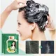 Plant Bubble Hair Dye Shampoo Natural Plant Hair Dye Hair Color for Gray Hair Coverage Hair Dye And