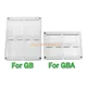 1pc Transparent Game Card Acrylic Case Magnetic Cover Display Case Storage Box for Gamebay GBA GB