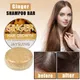 JAYSUING Ginger Handmade Hair Shampoo Soap Cold Processed Shampoo Bar Pure Plant Hair Shampoos Hair