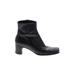 Via Spiga Ankle Boots: Black Shoes - Women's Size 6 1/2