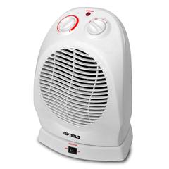 Optimus Portable Oscillating Fan Heater with Thermostat - N/A