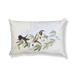 24"x16" Hummingbird Lumbar Cotton Accent Decorative Throw Pillow Poly Filled Removable Insert Rectangle Machine Wash - 24 x 16