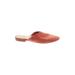 Universal Thread Mule/Clog: Orange Solid Shoes - Women's Size 8 1/2 - Almond Toe