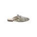 Sam Edelman Mule/Clog: Ivory Baroque Print Shoes - Women's Size 10