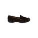 AK Anne Klein Flats: Brown Solid Shoes - Women's Size 7 1/2 - Round Toe