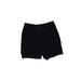 Nicole Miller New York Shorts: Black Solid Bottoms - Women's Size Large