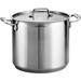 Tramontina 12-Quart Covered Stock Pot, Gourmet Stainless Steel