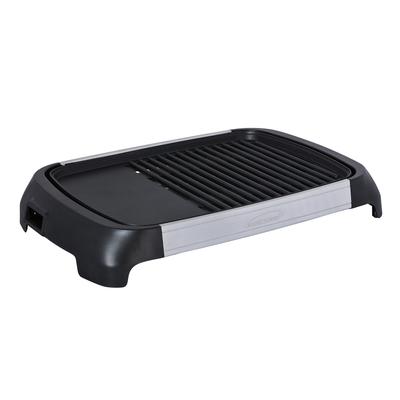 Brentwood Select TS-641 1200 Watt Electric Indoor Grill & Griddle, Stainless Steel - N/A