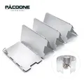 PACOONE-Réchaud de camping ultraléger pare-vent pliable cuisinières à gaz déflecteurs de vent