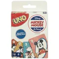 Mattel-Jeu de cartes Uno Mouse pour la famille divertissement jeu de société amusant boîte