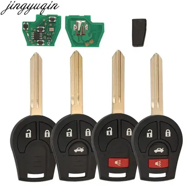 Jingyuqin-Clé télécommande à 2/3/4 boutons 315/433 Z ID46 successif pour Nissan Stalny Sylphy