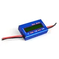 Analyseur de puissance de batterie DC tension d'équilibre vérificateur de wattmètre bleu 60V