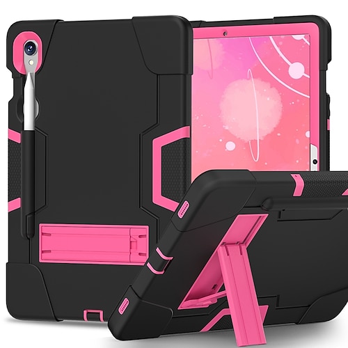 Tablette Hüllenabdeckung Für Samsung Galaxy Tab A9 8.7 S9 11 inch S9 Plus 12.4 A8 10.5'' A7 Lite 8.7'' A7 A 8,4 A 8.0 A9 Plus 11 Griff mit verstellbarem Ständer Stoßresistent PC Silikon Image