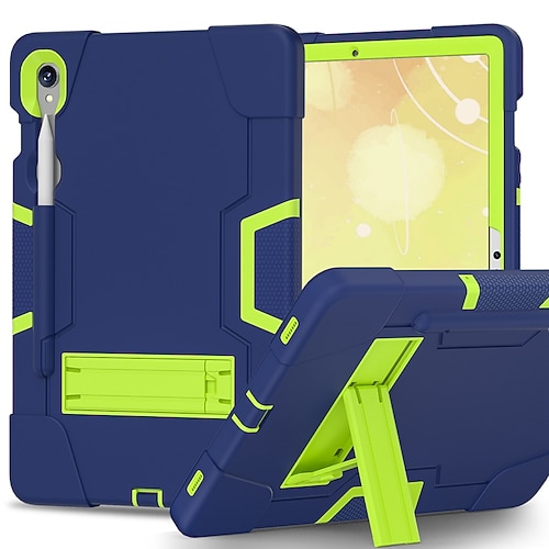 Tablette Hüllenabdeckung Für Samsung Galaxy Tab A9 8.7 S9 11 inch S9 Plus 12.4 A8 10.5'' A7 Lite 8.7'' A7 A 8,4 A 8.0 A9 Plus 11 Griff mit verstellbarem Ständer Stoßresistent PC Silikon Image